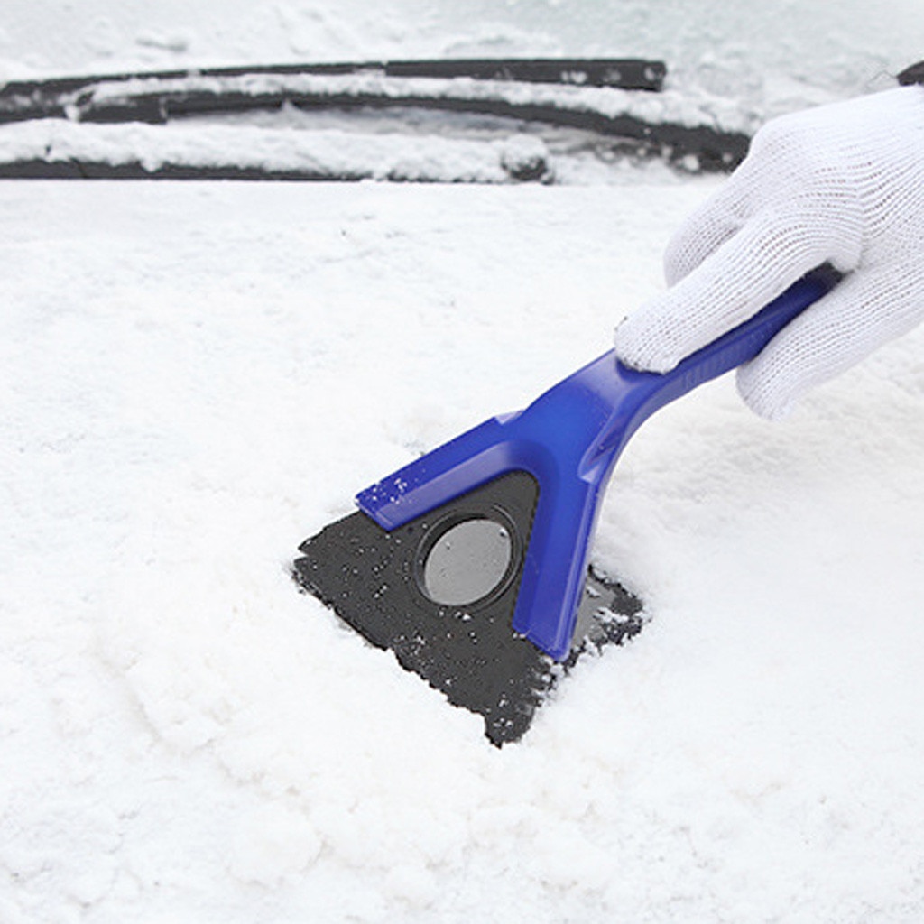 Car Cleaning Tool Outdoor Sneeuwschuiver Ijskrabber Voor Auto 'S En Kleine Vrachtwagens Borstel Ijskrabber Glas Cleaning Tools