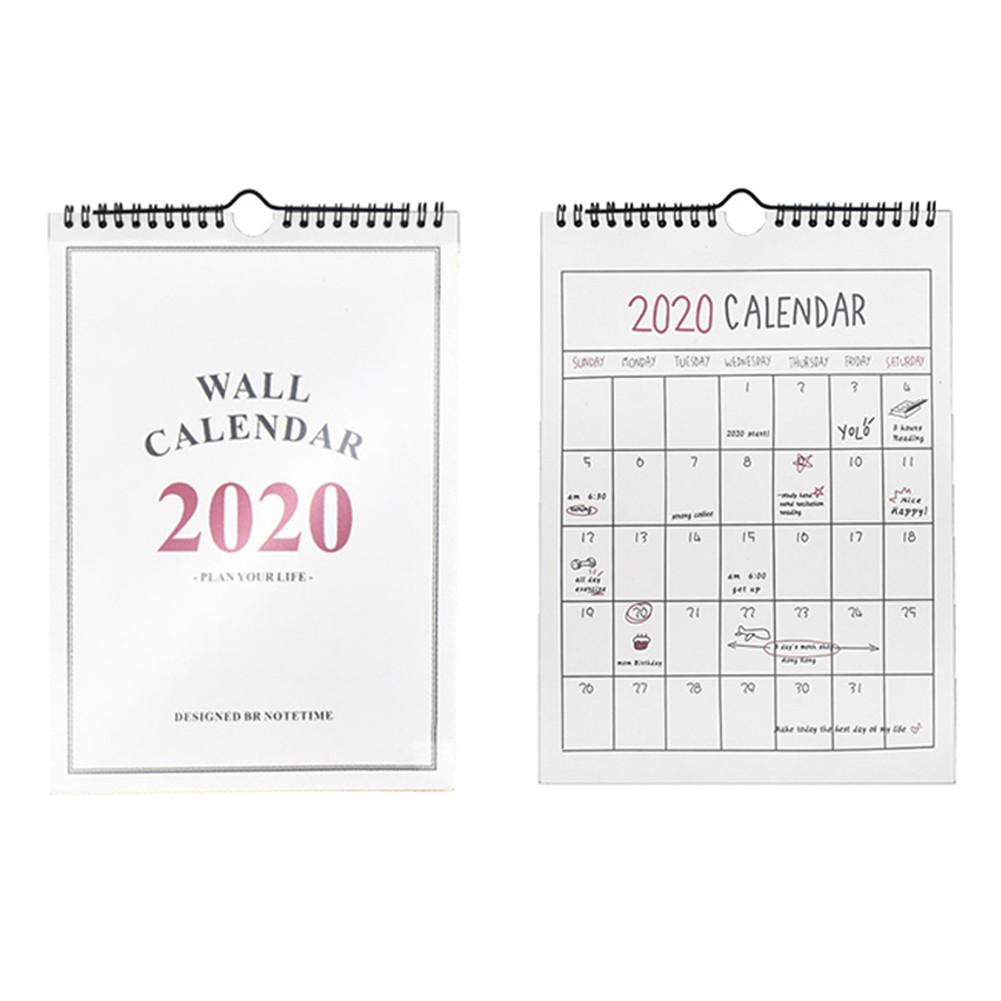 Free-Standing Desktop Calendar Home Planner Wall Calendar For School Year Family Office Work Learning Periodic Planner