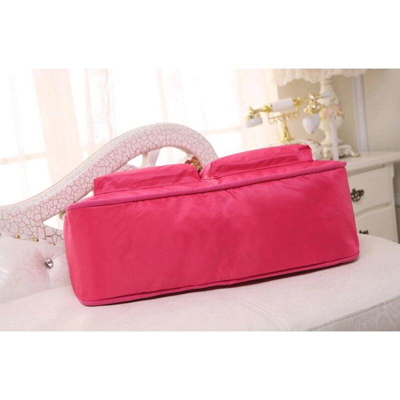 Nylon Women Luggage Bag Portable Folding Travel Tote Bag Weekender Casual Handbags 30%OFF T437