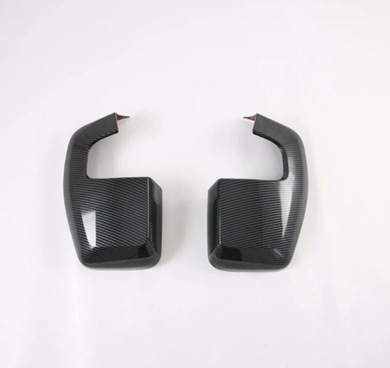 Fit For Ford Transit Tourneo Custom Carbon Fiber Style ABS Car Side Rearview Mirror Cover Trim Styling Sticker