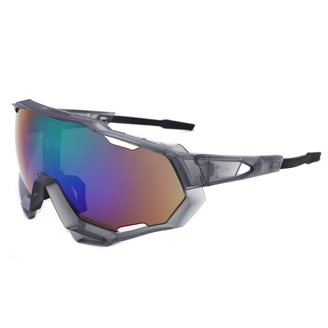 Radfahren Brille Polarisierte Fahrrad MTB Fahrrad Brille UV400 Fahrrad MTB Photochrome Sonnenbrille Sport Brillen Gafas Ciclismo: wie gezeigt