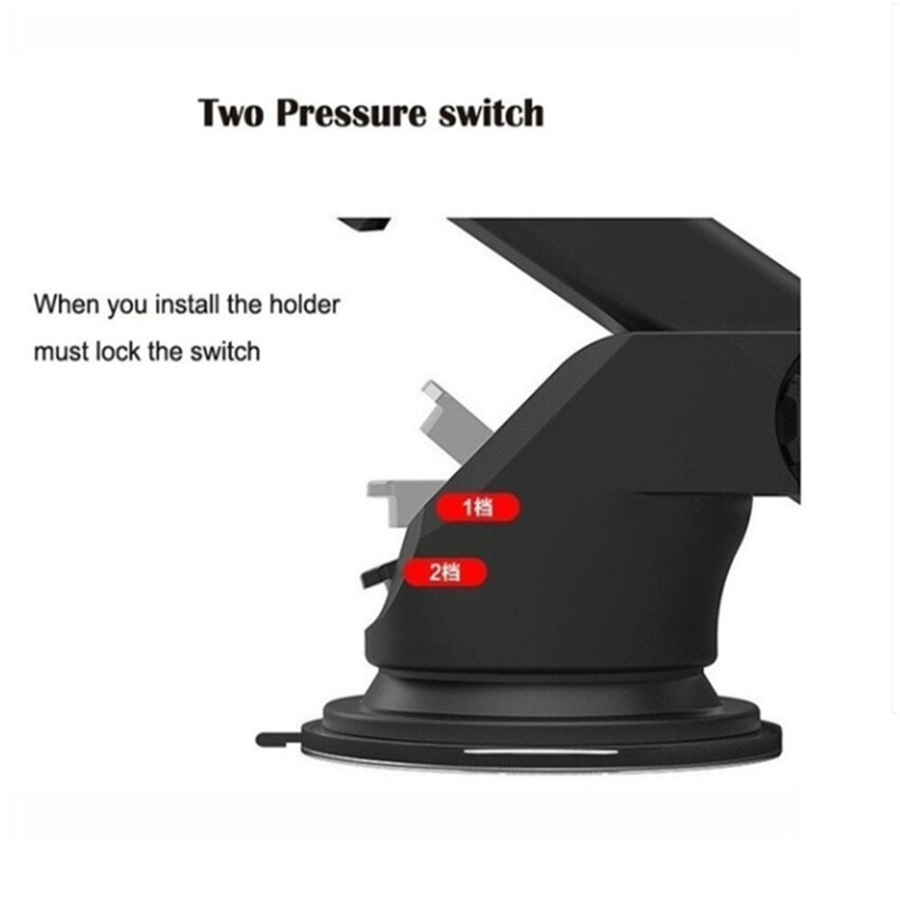 Universal Suction Cup Car Phone Holder Auto Vehicle Dashboard Windshield Stand Bracket Support for Mobile Interior Accessories