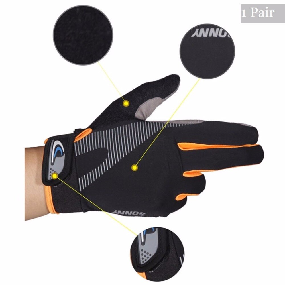 High Elasticity Outdoor Cycling Gloves Breathable Riding Gloves with Anti-slip Screen-touchable Unisex Working Gloves