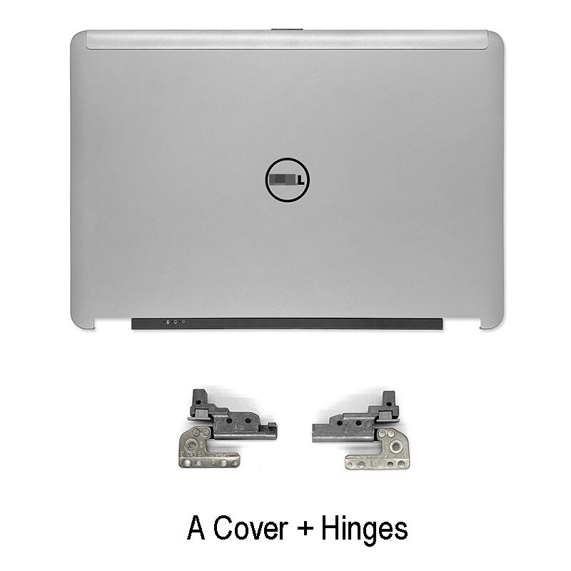 For Dell Latitude E6440 Series Laptop LCD Back Cover Front Bezel Hinges Palmrest Bottom Cover 099F77 07VNN5 Non Touch: A Hinges