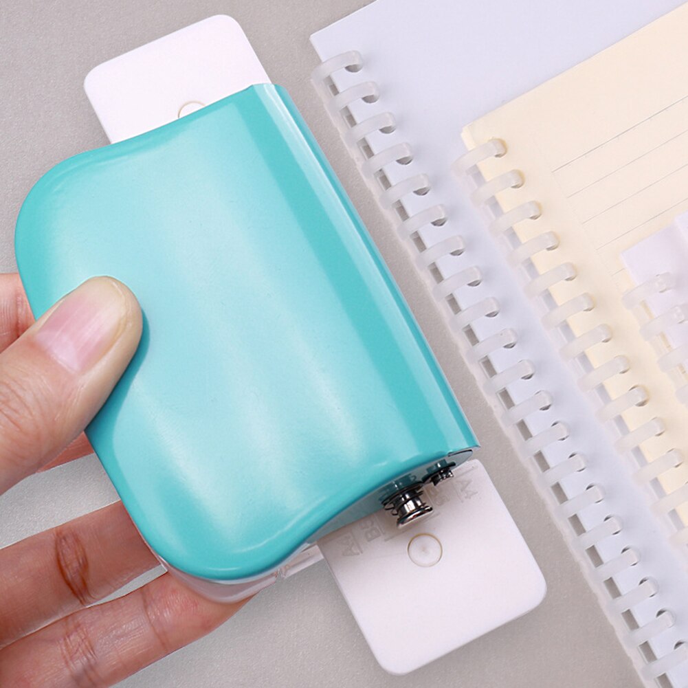 Fromthenon Leaf Paper Punch 30/26/26 Hole Puncher A4/A5/A6 Planner Scrapbooking Tool Binding Supplies School &amp; Office Stationery