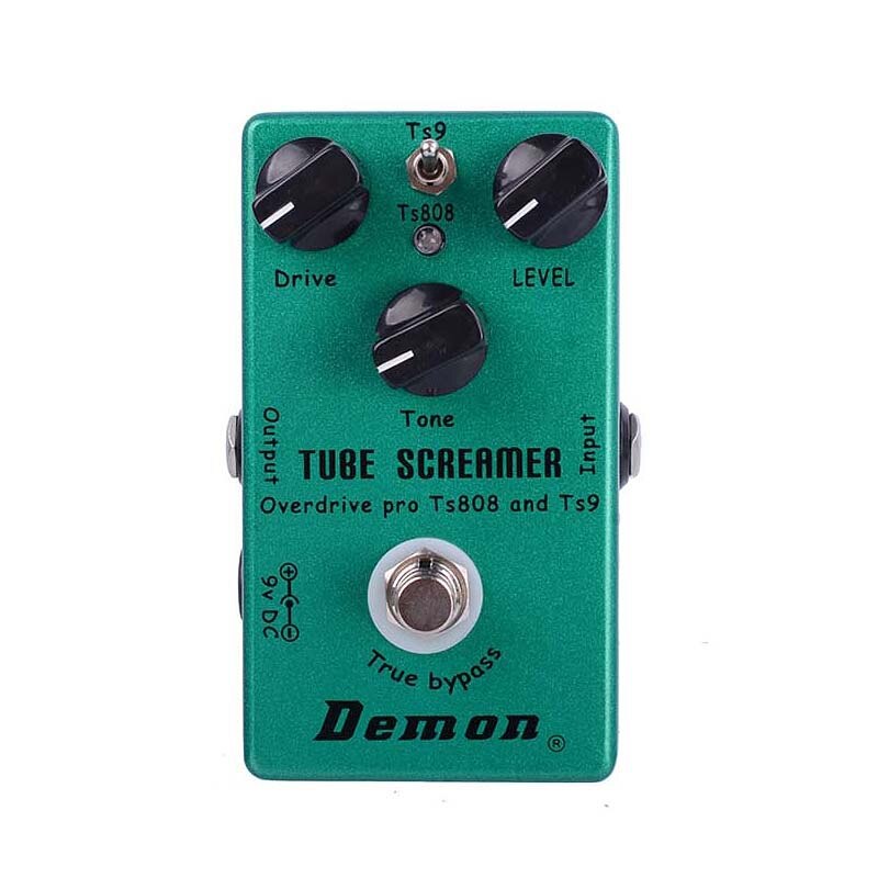 Mosky Super Rat guitare effet pédale fait à la main trois effets de classique Rat distorsion Boost & MOSKY démon TS808 Tube Screamer