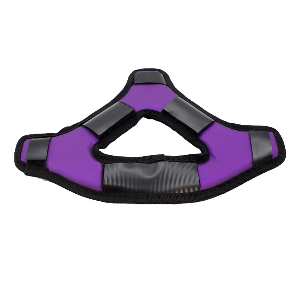 Komfortable PU Leder Nicht-Unterhose Kopfband Kissen matt für Oculus Suche VR Headset Kissen Stirnband Befestigung Zubehör: violett