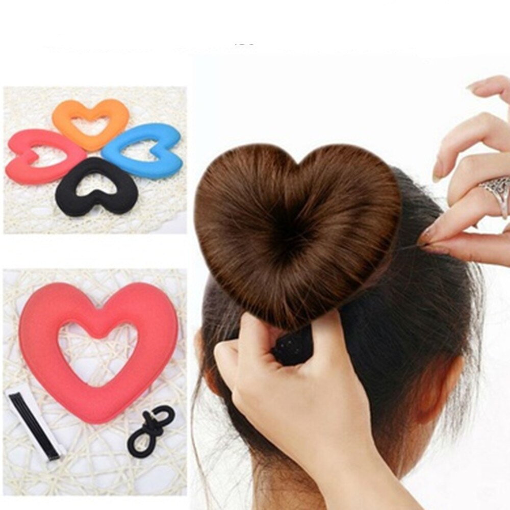 Diadema de espuma mágica para hacer moños, accesorio para el cabello, herramienta para el cabello, 1 unidad