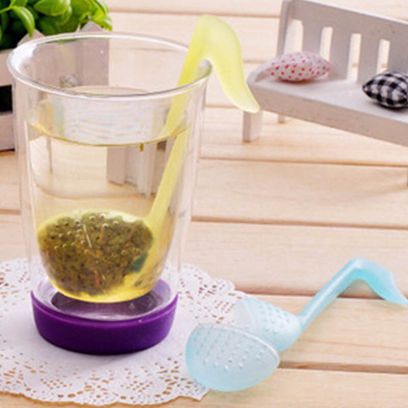Infusor de té de silicona con forma de fresa, 1 Uds., colador de té, suministros de cocina, accesorio para tetera no tóxico: random