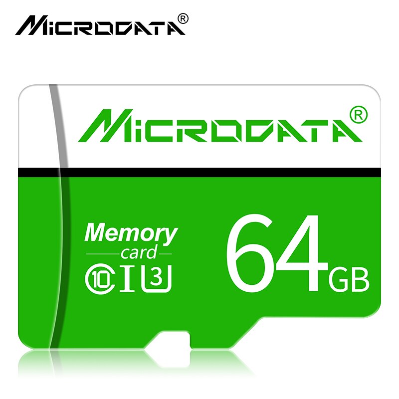Tarjeta Micro SD de alto rendimiento para coche, tarjeta de memoria de 8GB/16GB/32GB/64GB, tarjeta TF de UHS-1 de alta velocidad: 64 GB