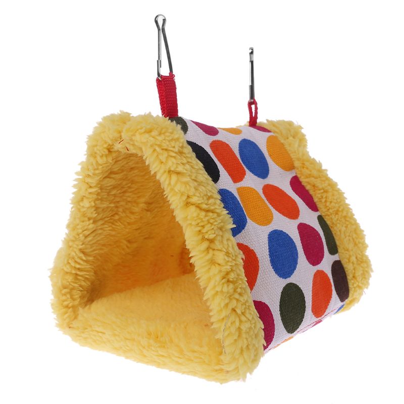 Winter Warm Pluche Vogel Papegaai Hangmat Kooi Opknoping Bed Cave Huis Swing Nest Tent Vogel Benodigdheden C42: type 3