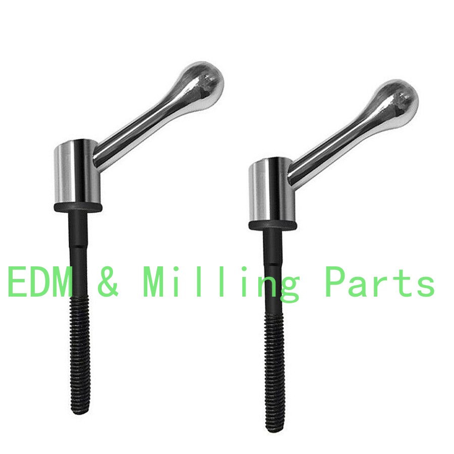 2pcs CNC Milling Machine Table Lock Bolt Handle 5/16 The Mill Crank Bar For Bridgeport Mill Part