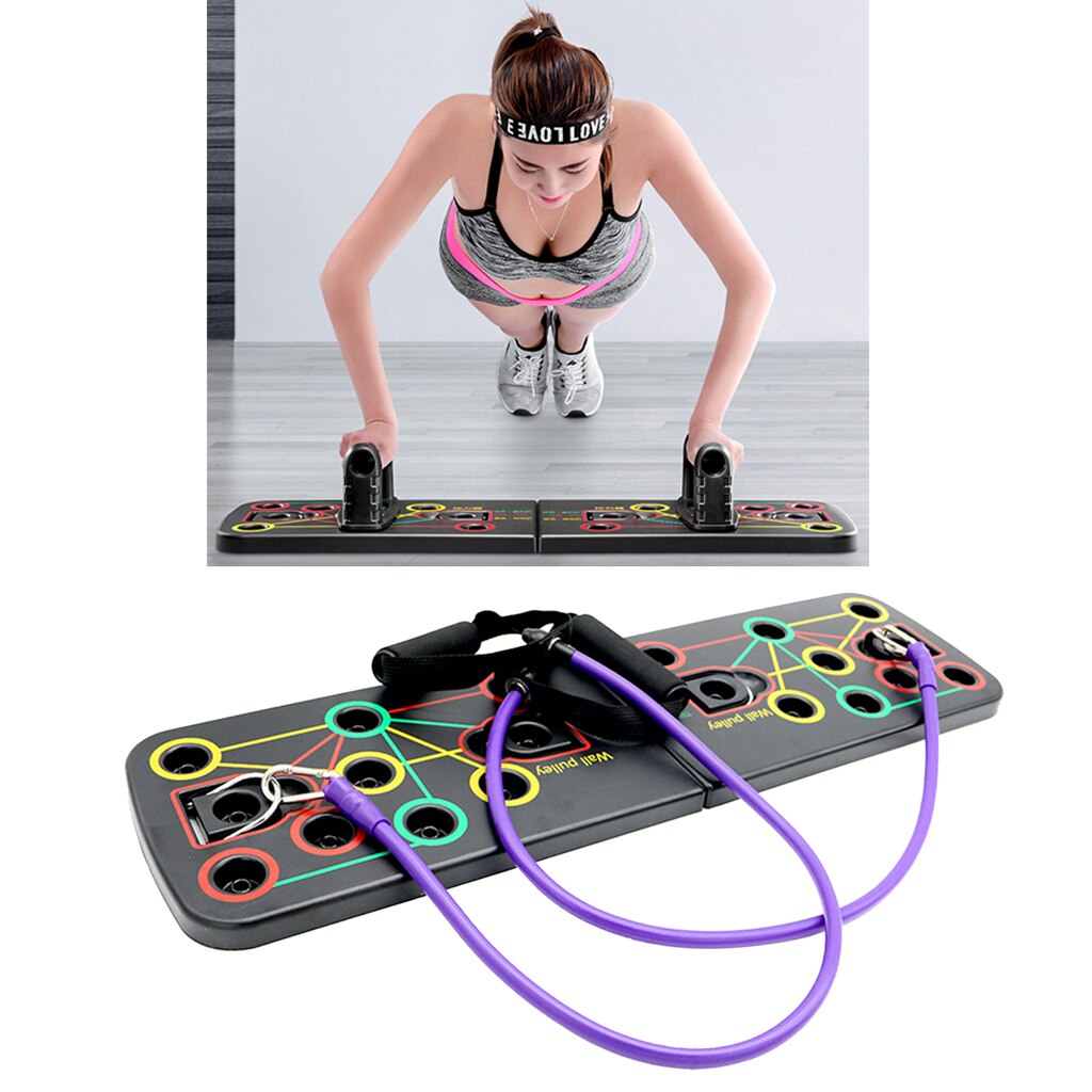 Push Up Stands Set Push-up Board Exercise Tool Multi-Function Portable