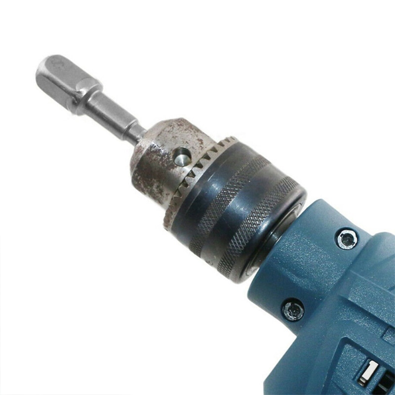8PCS Drill Socket Bit Adapter for Impact Driver with Hex Shank To Square Socket Drill Bits Bar Extension 1/4 3/8 1/2 Bit Set