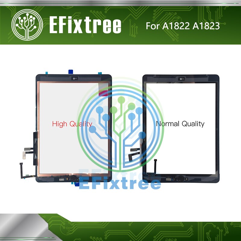 Jaar Zwart Wit A1822 A1823 Touch Screen Voor Ipad 5 5th Generatie Digitizer Outer Lcd Panel Voor Glas met Sticker