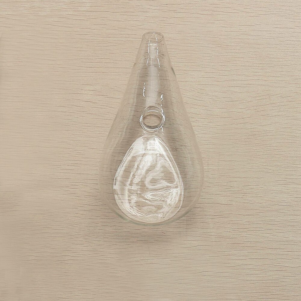 suspended hydroponic vases Glass Wall Hanging Vase Bottle for Plant Flower Decorations