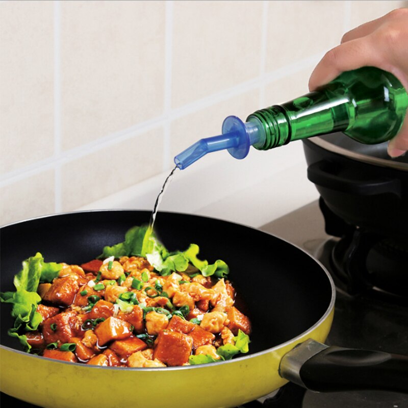 4 Stks/partij Wijn Pourers Quick Beluchten Olie Wijn Fles Schenker Tuit Stopper Dispenser Drank Flow Olijfolie Giet Set