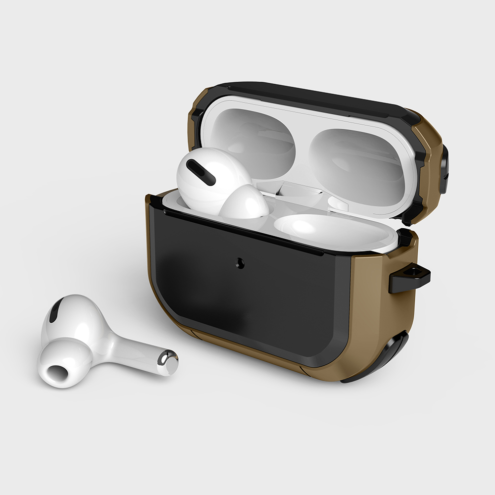 Funda Pro 2 para Airpods pro, funda de TPU para PC para Apple AirPods 3 2 1, accesorios, auriculares inalámbricos con de llavero
