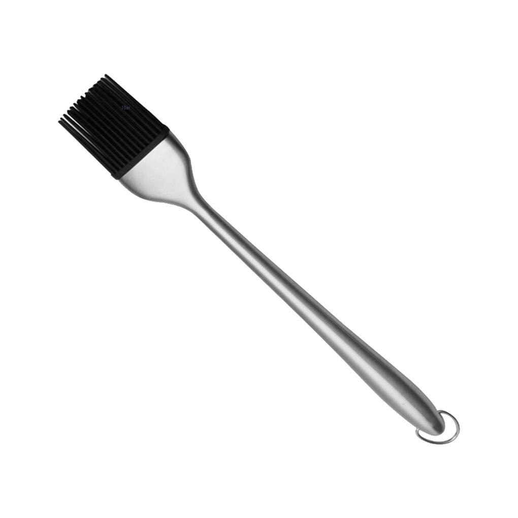 Silicone Basting Brush BBQ Grill Oil Sauce Brush Stainless Steel Handle Pastry Brush Butter Bread Brush BBQ Kitchen Accessories