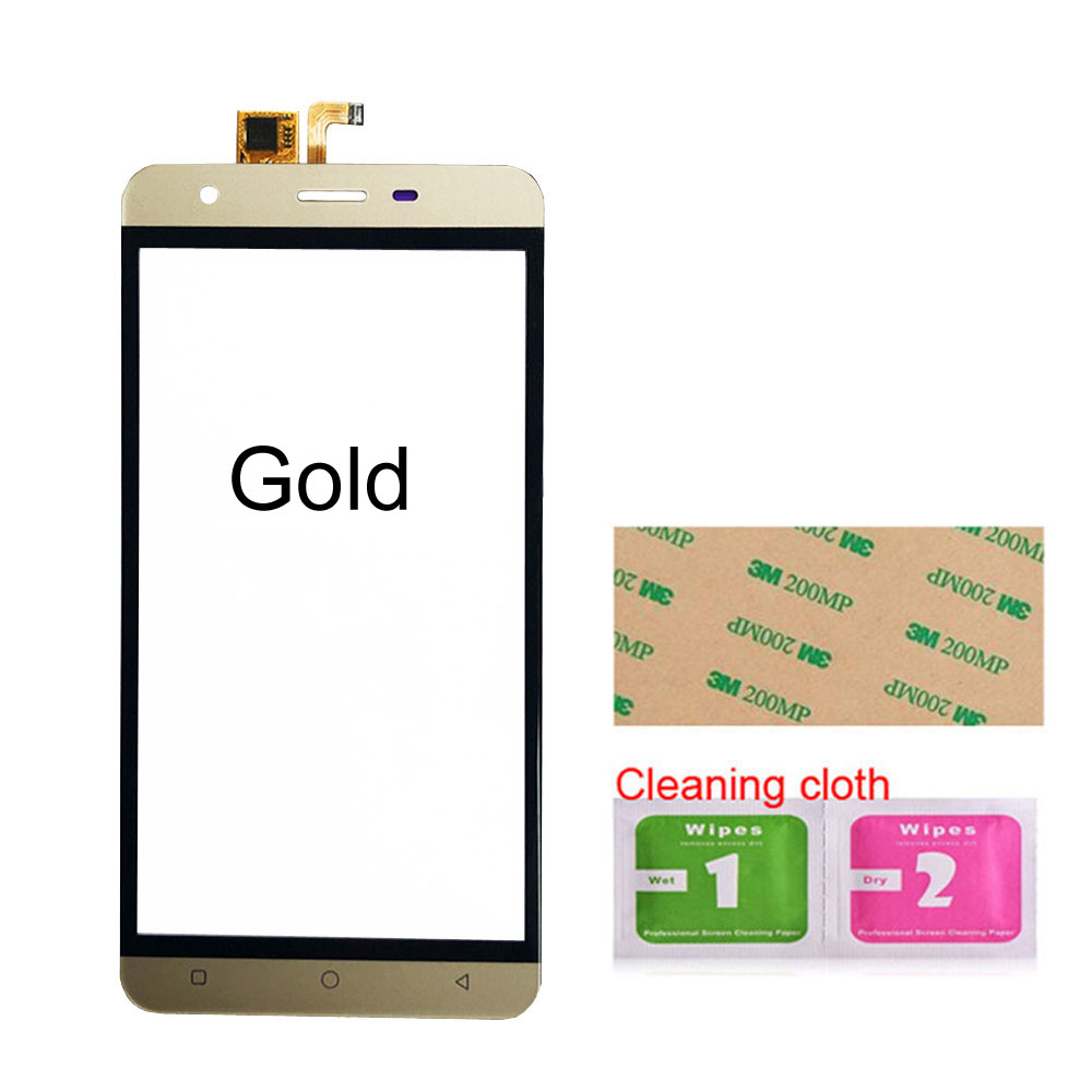 Für Vertex Beeindrucken Adler 3G touchscreen Digitizer Sensor Glas Panel Ersatz: Gold