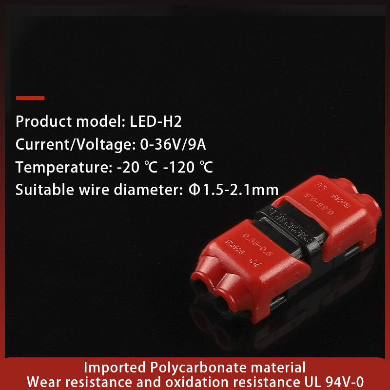 10PCS I/T Type Low Voltage Quick Electrical Cable Connector Toolless Snap Splice Lock Terminal No Stripping Crimp Connectors: Gold