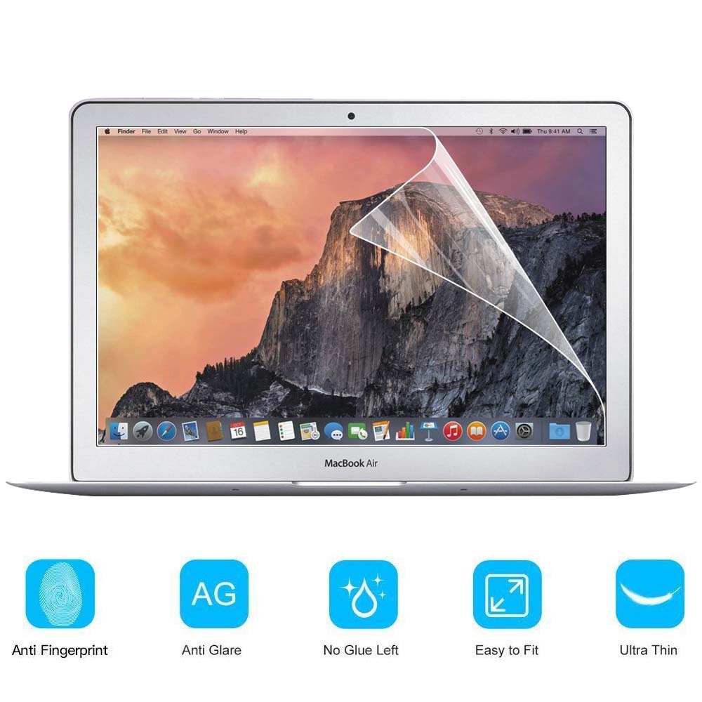 Kk &amp; Ll Voor Apple Macbook Air 13 Inch (A1369 A1466) wit A1342 Crystal Clear Lcd Guard Film Screen Film Protector