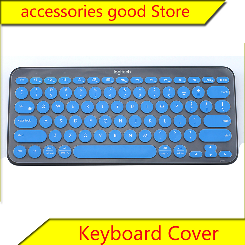 Tastatur Abdeckung für Logitech K380 Drahtlose Bluetooth Tastatur Silikon Wasserdichte Tastatur Aufkleber Geschmack Vollständige Abdeckung Film