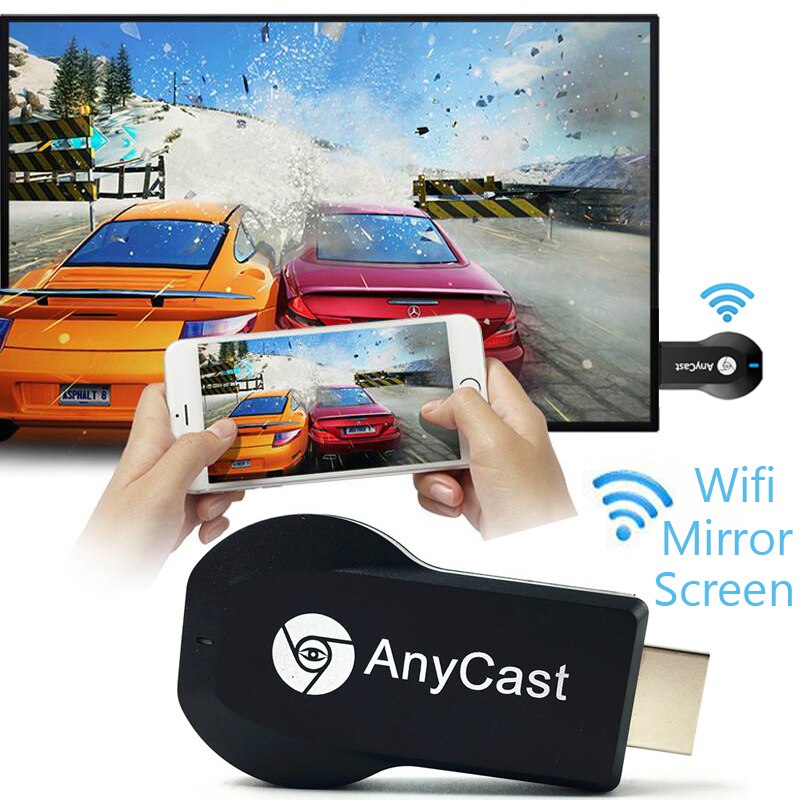 Tv Stick 1080P Draadloze Wifi Beeldscherm Tv Dongle Receiver Voor Anycast M2 Plus Voor Airplay 1080P Hdmi Tv stick Voor Dlna Miracast