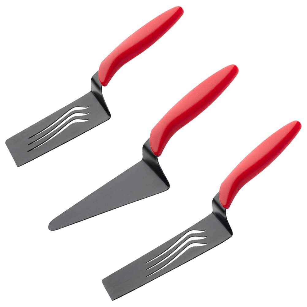 3 Pcs Stainless Steel Pizza Cake Shovel Pizza Transfer Spatula Baking Pizza Tool