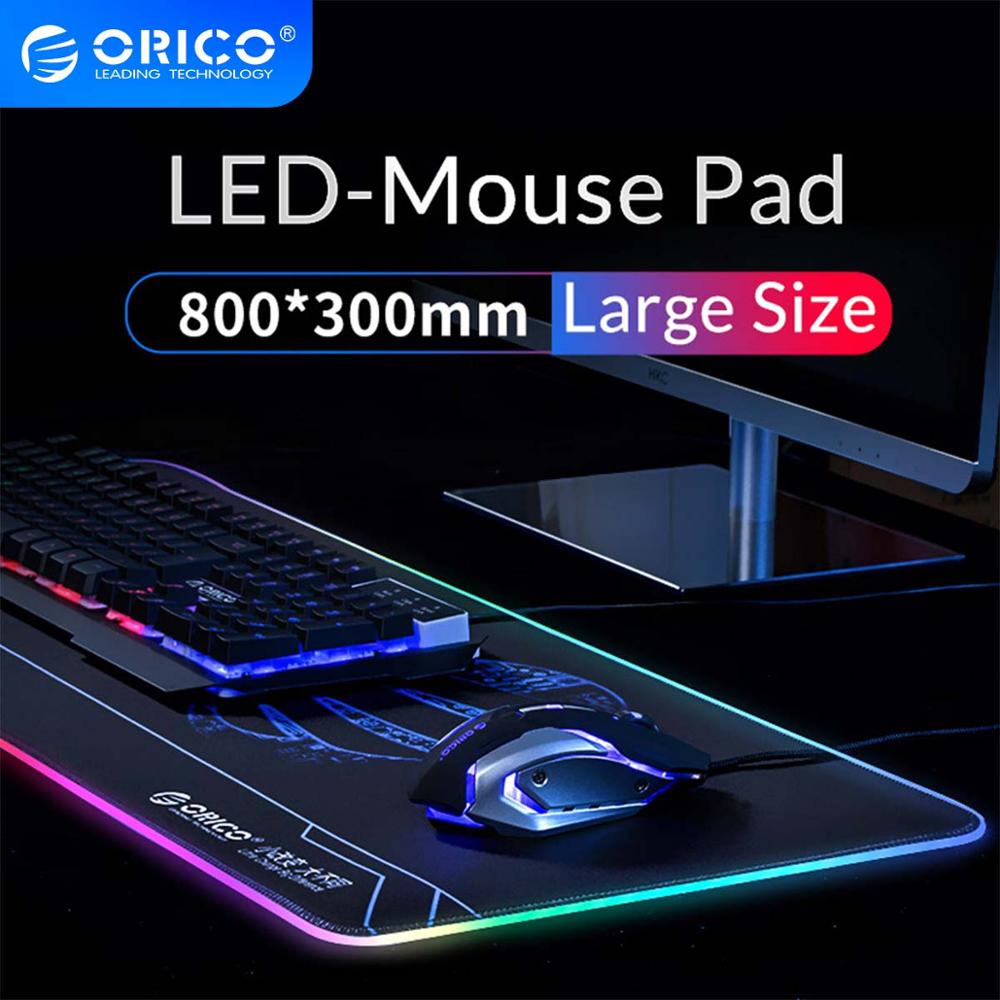 ORICO Gaming Mouse Pad gamer Large Mouse Pad Durable Thick Rubber Anti-slip Computer PC Mousepad Desk Keyboard Big Mouse Mat