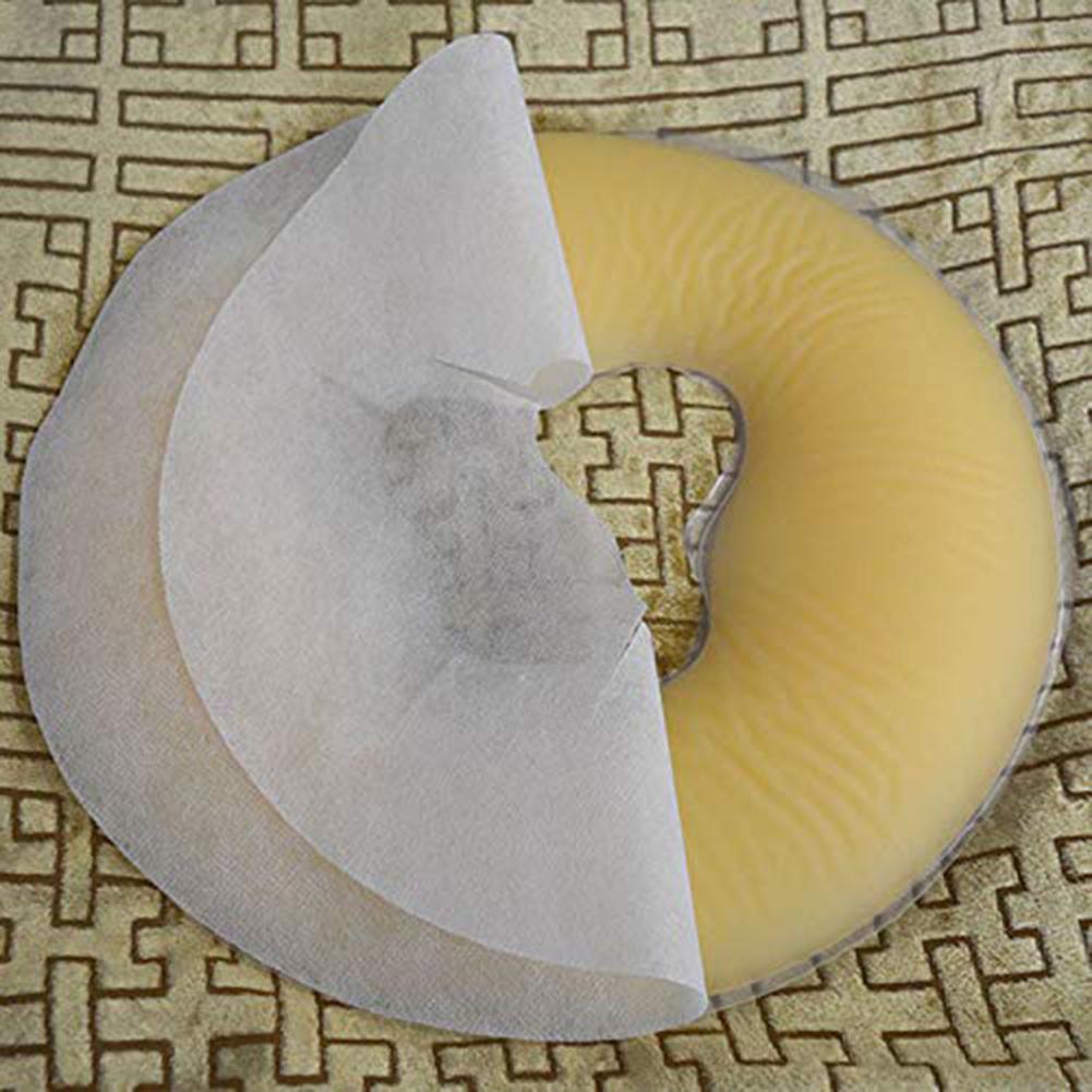 100PCS Disposable Face Cradle Covers Headrest Covers for Massage Table Facial Bed Waxing Bed Doctors' Offices Spas