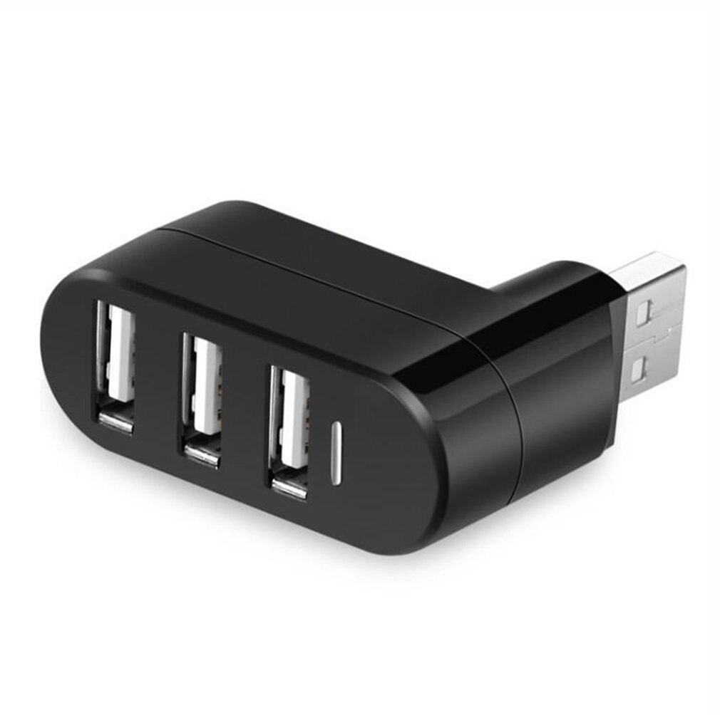 Rotatable High Speed 3 Ports USB HUB 2.0 USB Splitter Adapter for Notebook/Tablet Computer PC Peripherals Usb Hub