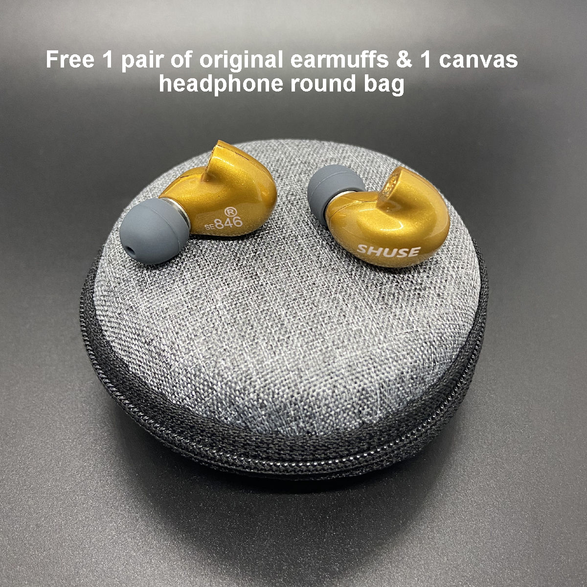 DIY SE846 HiFi Stereo In Ear Earphones, Bass Headphone, MMCX for Shure iE800S, Noise Reduction Earplugs
