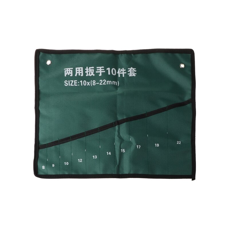 8/10/14/20 Bundled Canvas Tool Bag Pockets Roll Up Wrench Tools Storage Organizer Bag Canvas Spanner Wrench Organizer Pouch Case
