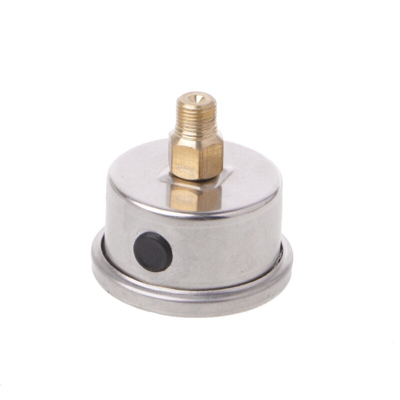 Bränsletrycksregulator mätare 0-160 psi / bar vätskefyllning krom brännolja mätare  e7ca