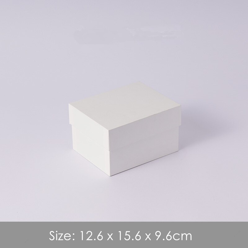 Geschenkdoos Boog Knoop Fotografie Prop Product Schieten Foto Props Geometrie Doos Fotografie Rekwisieten: white M