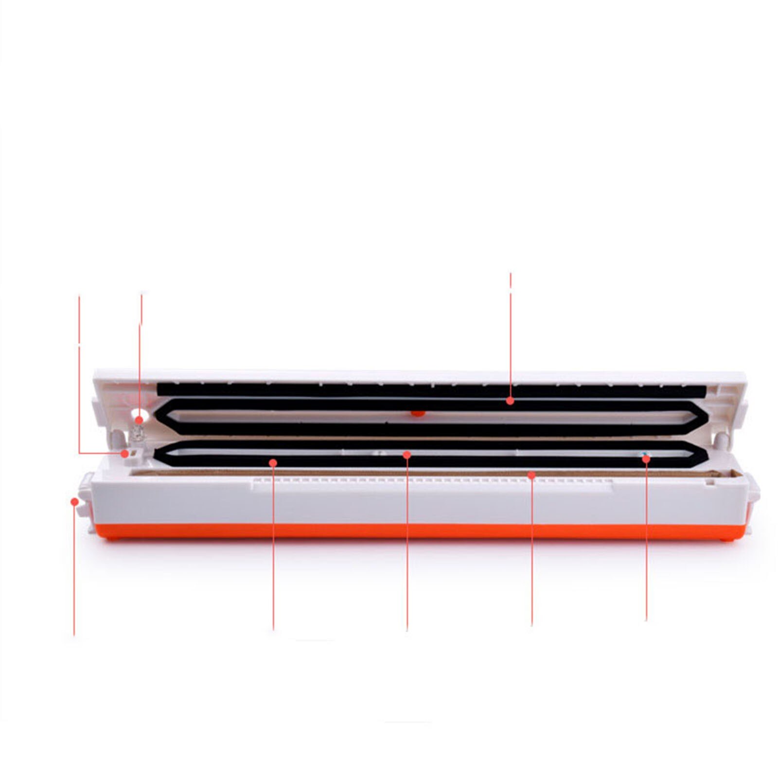 Vacuum Food Sealer Automatic Household Vacuum Sealer Packaging Machine For Food Savers Starter Dry Moist Food Modes#db4