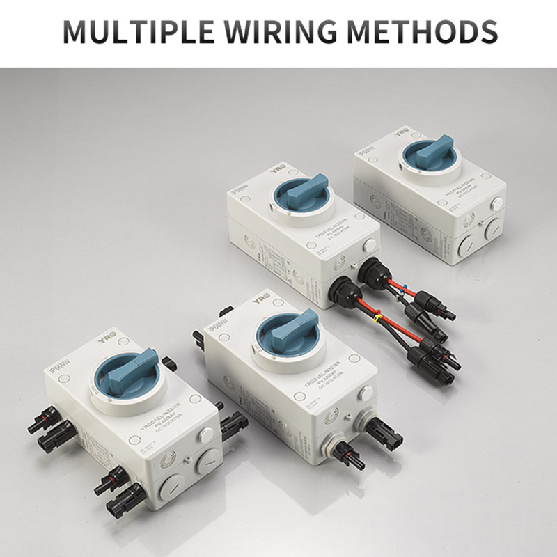 Photovoltaic Electrical Isolator Solar Switch PV Photovoltaic DC Switch 1000V 32A Outdoor Waterproof IP66 With TUV CE SAA RCM