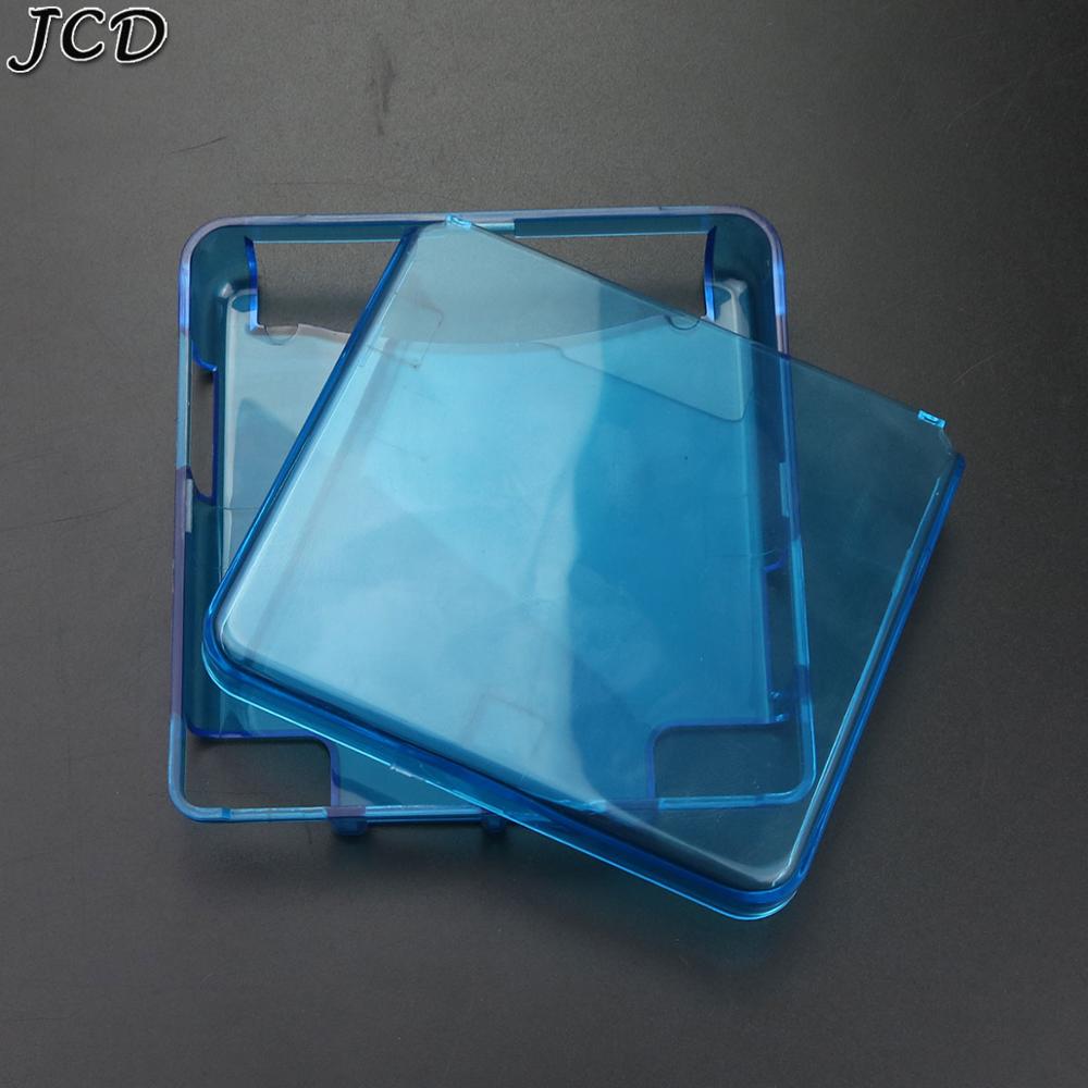 Jcd 4 Kleuren Clear Protective Cover Case Shell Behuizing Voor Gameboy Advance Sp Voor Gba Sp Game Console Crystal Cover case: Blauw