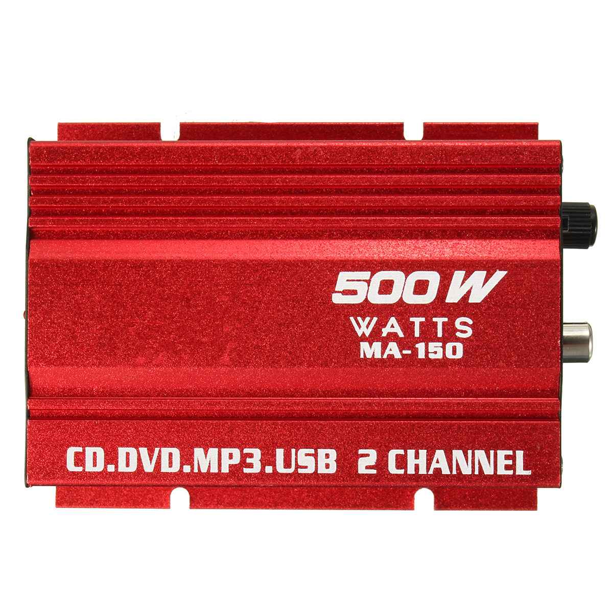 12V Mini 2CH HiFi Stereo Power Amplifier MP3 Audio Speaker with USB Car Subwoofer Car Audio Car Amplifier Amplifiers