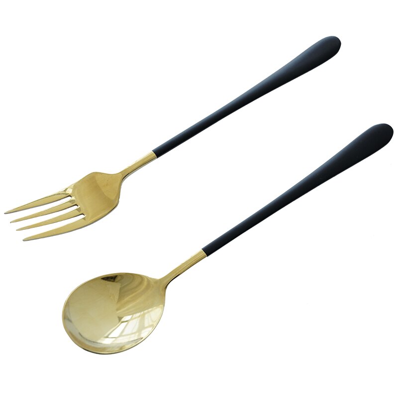 Couverts occidentaux en acier inoxydable vaisselle cuillère fourchette couteau pour Spaghetti Steak salade nourriture photographie tir ornement accessoires