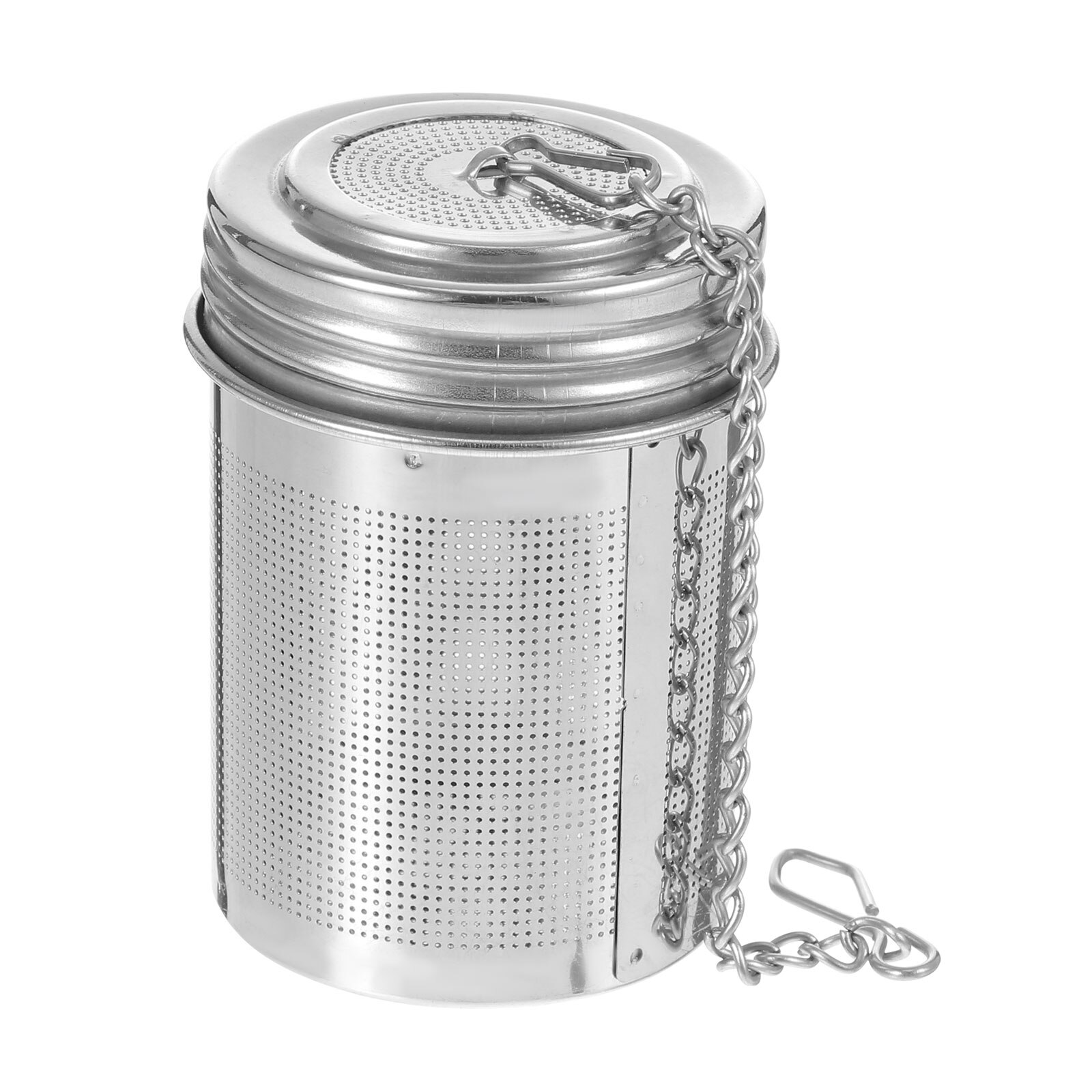 2 szt. Trwałe filtry ze stali nierdzewnej przyprawa wygodne kosze filtracyjne robić kuchni (srebrny)