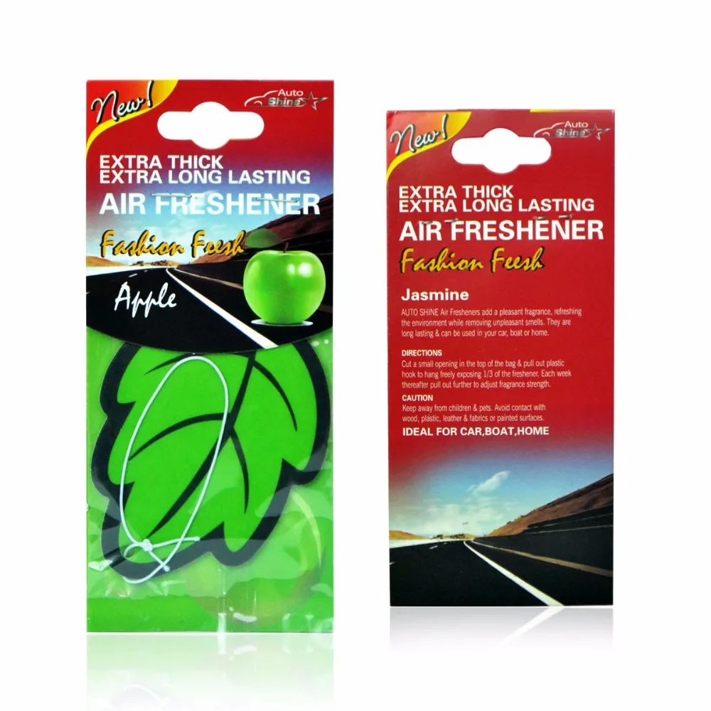 6 Stuks/3Pcscar Accessoires Interieur Auto Luchtverfrisser Natuurlijk Geparfumeerd Thee Papier Auto Opknoping Vanille Parfum Geur Bladvorm