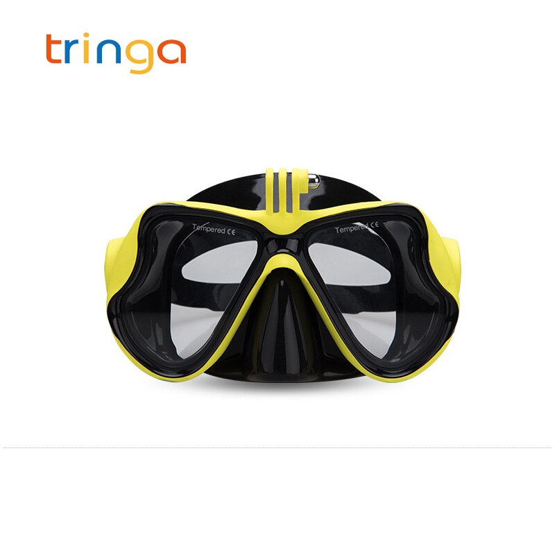 Professionele Skuba Duikbril Bril Wide Vision Water Sportartikelen Met Anti-Fog Onderwater Volwassen Voor Gopro Camera