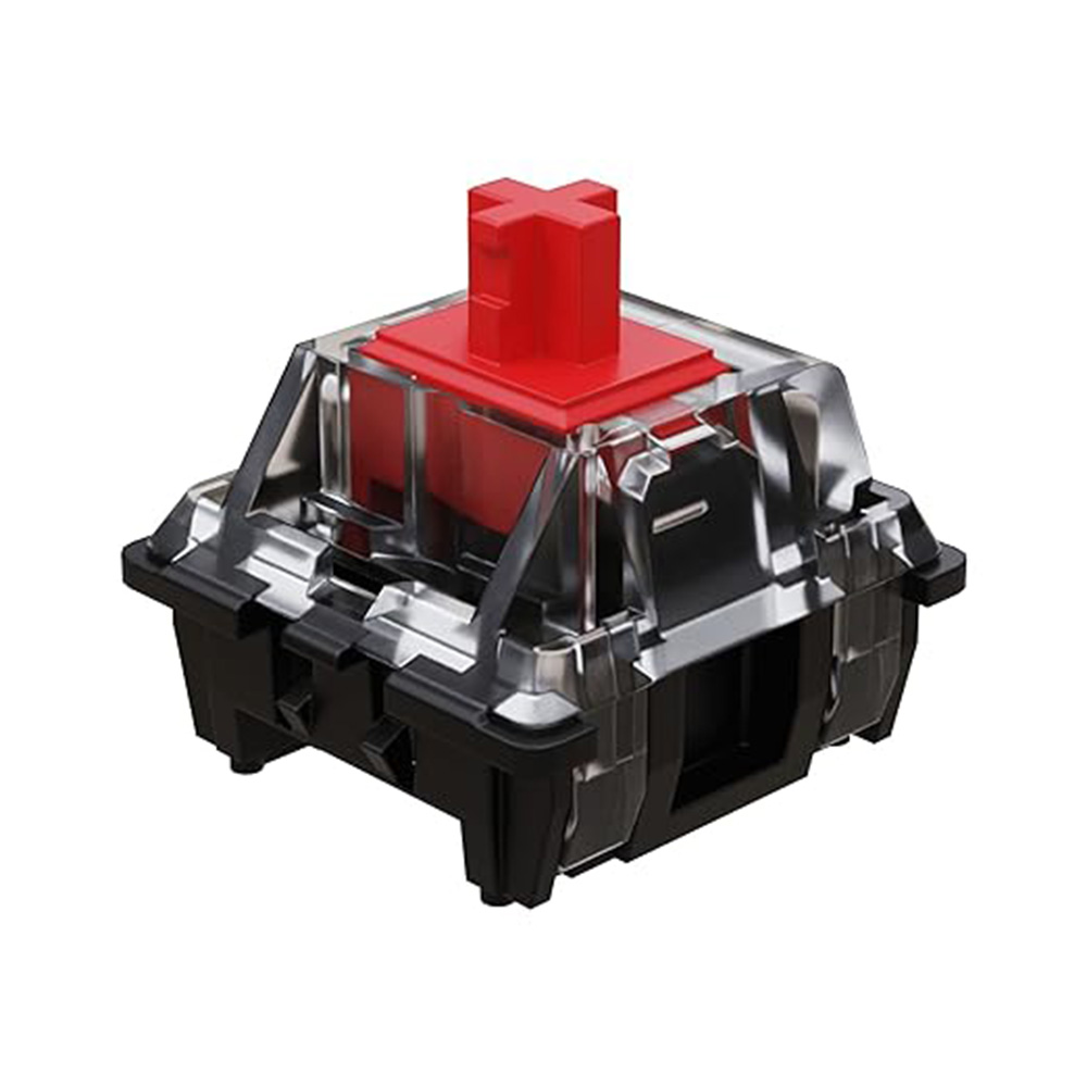 1/5/10 Pcs Mechanical Keyboard Switch For Red Blue Brown Black Switch Gaming Keyboard Accessories Smooth With Silent Custom Axis: Red / BLACK SWITCH