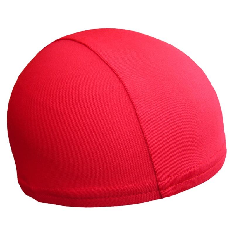Presto asciutto Ciclismo cap anti-sudore MTB bicicletta Moto Sotto Cappello Casco Della Bicicletta Equitazione Protezione Solare Traspirante Calotta BC0166: rosso
