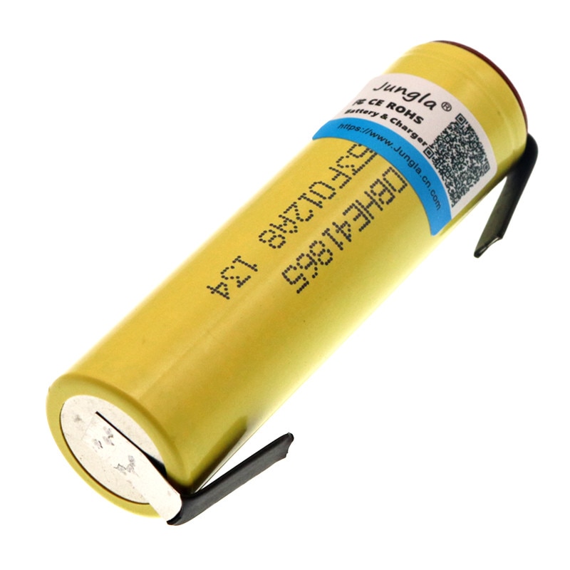 Originele 18650 HE4 2500Mah Li-Ion Batterij 18650 3.7V Oplaadbare Batterijen Max 20A Ontlading + nikkel Vel