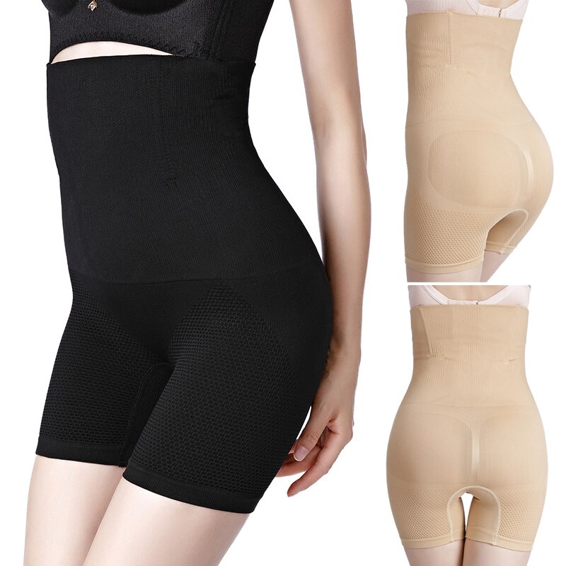 Newly High Waist Compression Girdle Bodysuit Body Shaping Panties High-elastic Nylon Breathable FIF66