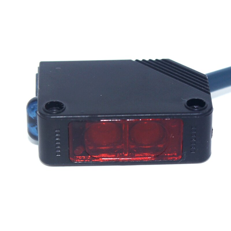 Sensor fotoeléctrico E3Z-D61 difuso reflectante precableado NPN NO NC ajustable 3 líneas