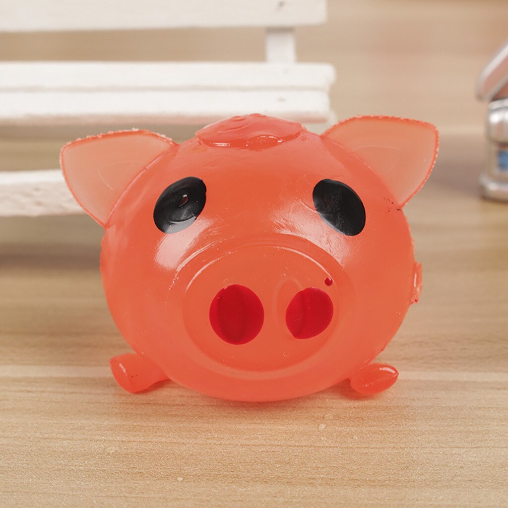 Antistress Zachte Stress Relief 1Pc Jello Pig Leuke Anti Stress Splat Water Varken Bal Vent Speelgoed Ontluchting Sticky varken Grappige